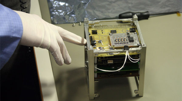 Satelita PW-Sat (fot. PW-Sat / AstroNautilus.pl)
