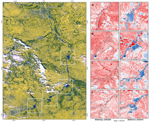 Ilustracja: Krakowscy geografowie śledzą powódź