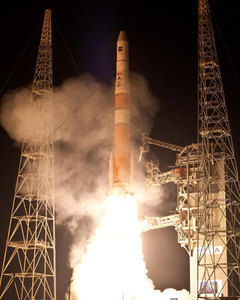 Ilustracja: Udany start satelity GPS <br />
fot. Boeing