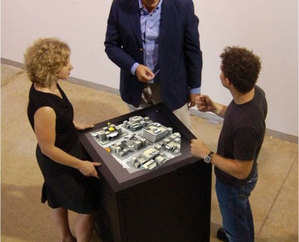 Ilustracja: Dane z ArcGIS na hologramie