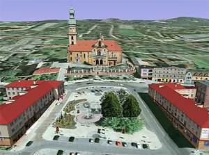 Ilustracja: Więcej czasu na modelowanie Tychów <br />
fot. Google Earth
