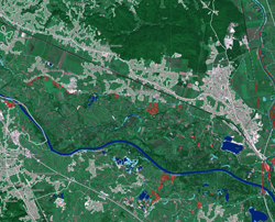 Ilustracja: O GIS-ie w zarządzaniu kryzysowym  <br />
fot. GMES