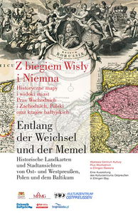 Ilustracja: Z biegiem Wisły i Niemna - zaproszenie na wystawę map