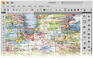 Ilustracja: Adobe Illustrator otworzy każdy format GIS