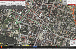 Ilustracja: Kielce zamawiają mapę akustyczną <br />
fot. geoportal Kielce