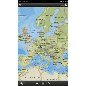 Ilustracja: Mapy Esri także dla Kindle'a