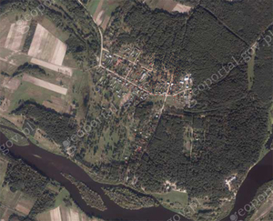 Ilustracja: Nad Bugiem porozmawiamy o GIS-ie <br />
fot. Geoportal.gov.pl, Wólka Nadbużna