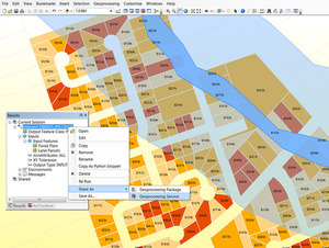 Ilustracja: Zmiany w nazewnictwie produktów Esri 