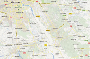 Ilustracja: Wisła zniknęła z Google Maps
