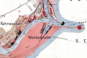 Ilustracja: Zabytkowe plany miast w Archiwum WIG
