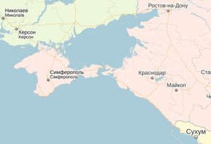 Ilustracja: Nie będzie już Krymu na mapach?