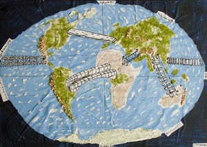 Ilustracja: Konkurs kartograficzny dla dzieci <br />
Fot. Children Map Their World
