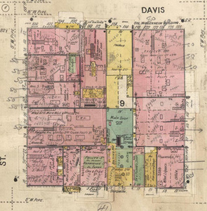 Ilustracja: Dawna Ameryka na mapach w sieci <br />
fot. Insurance Maps of San Francisco, 1905