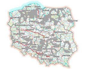 Ilustracja:  Kolejne umowy na skaning kraju <br />
Planowane zamówienia uzup. (Geoportal.gov.pl)