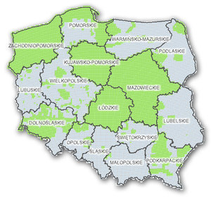 Ilustracja: BDOT rośnie jak na drożdżach <br />
Aktualne pokrycie arkuszami BDOT