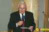 Ilustracja: <b class=pic_title>Spotkanie prowadził Stanisław Kochański - lubelski wojewódzki inspektor nadzoru geodezyjnego i kartograficznego</b> <br />
<br />
<b class=pic_author>fot.  Jerzy Przywara</b><br />
<br />
