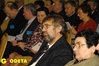 Ilustracja: <b class=pic_title>dr Andrzej Pachuta z Politechniki Warszawskiej i Grażyna Skołbania, radca w GUGiK</b> <br />
<br />
<b class=pic_author>fot.  Jerzy Przywara</b><br />
<br />
