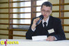 Ilustracja: <b class=pic_title>Etap centralny - na pytania finałowe odpowiada zwycięzca rywalizacji Tomasz Tekień z ZSBG w Białymstoku</b> <br />
<br />
<b class=pic_author>fot.  Anna Wardziak</b><br />
<br />
