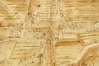 Ilustracja: <b class=pic_title>Wernisaż wystawy "Wielka kartografia małych miast XVII-XIX wieku"</b> <br />
<br />
<b class=pic_description>Fragment planu półperspektywicznego Skawiny, 1663 r.</b> <br />
<br />
<b class=pic_author>fot.  Jerzy Przywara</b><br />
<br />
