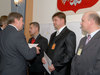 Ilustracja: <b class=pic_title>II nagroda dla zespołu geodetów z Podkarpackiego Biura Geodezji i Terenów Rolnych w Rzeszowie za założenia do projektu scalenia gruntów obiektu Pełnatycze, gm. Zarzecze (534 ha)</b> <br />
<br />
<b class=pic_author>fot.  AW</b><br />
<br />
