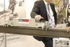 Ilustracja: <b class=pic_title>Intergeo 2016: Systemy pomiarowe</b> <br />
<br />
<b class=pic_description>Nietypowy niemiecki system do pomiaru szyn bazujący na skanerze laserowym</b> <br />
<br />
<b class=pic_author>fot.  Jerzy Królikowski</b><br />
<br />
