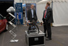 Ilustracja: <b class=pic_title>Targi INTERGEO 2013: skanery i fotogrametria</b> <br />
<br />
<b class=pic_description>Przykład integracji drona z naziemnym skanerem Faro Focus 3D</b> <br />
<br />
<b class=pic_author>fot.  Jerzy Królikowski</b><br />
<br />
