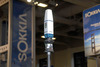 Ilustracja: <b class=pic_title>Targi INTERGEO 2014 ? GNSS</b> <br />
<br />
<b class=pic_description>Ten niewielki ?wichajster? to odbiornik GNSS marki Sokkia. Wyróżniają go nie tylko niewielkie wymiary i waga, ale także możliwość wykorzystania instrumentu jako stacji bazowej krótkiego zasięgu (do 300 m). Jak zapewnia producent, odbiornik mierzy w czasie rzeczywistym z dokładnością 12 mm</b> <br />
<br />
<b class=pic_author>fot.  Jerzy Królikowski</b><br />
<br />
