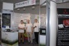 Ilustracja: <b class=pic_title>Intergeo 2015: Różności</b> <br />
<br />
<b class=pic_description>Stoisko firmy Taxus IT, na którym prezentowano nową aplikację pomiarową tMap</b> <br />
<br />
<b class=pic_author>fot.  JK</b><br />
<br />
