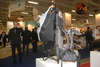 Ilustracja: <b class=pic_title>Targi INTERGEO 2014 ? skanery laserowe i fotogrametria</b> <br />
<br />
<b class=pic_description>Plecakowy system skanowania na stoisku Leica Geosystems, czyli kolejny nietypowy pomysł na LiDAR</b> <br />
<br />
<b class=pic_author>fot.  Jerzy Królikowski</b><br />
<br />
