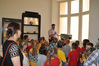 Ilustracja: <b class=pic_title>Dzieci w Muzeum Geodezyjnym WPG</b> <br />
<br />
<b class=pic_author>fot.  WPG SA</b><br />
<br />
