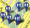 Ilustracja: Jak znaleźć toaletę na Manhattanie