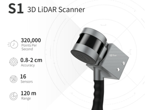 Ilustracja: FJD Trion S1 SLAM 3D Skaner - Już Dostępny w GPS GLOBAL SOLUTIONS