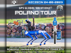 Ilustracja: Poland Tour 2023. Zapisz się, przyjdź i wygraj odbiornik MINI GGS IMU