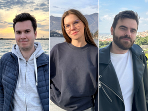 Ilustracja: Studenci z WGiK PW nagrodzeni minigrantem im. Anny Pasek <br />
Jakub Kłosowski, Katarzyna Olszewska i Michał Zmorzyński