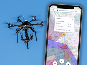 Ilustracja: Zgłaszanie lotu BSP tylko przez DroneTower