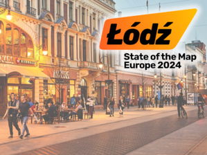 Ilustracja: State of the Map Europe 2024 w 20-lecie powstania projektu OSM