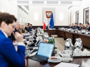 Ilustracja: [aktualizacja] Nowelizacja Pgik przyjęta przez Radę Ministrów <br />
Posiedzenie rządu (fot. Kancelaria Prezesa Rady Ministrów)