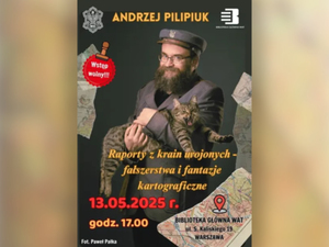 Ilustracja: Andrzej Pilipiuk o fantazjach kartograficznych