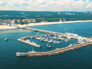 Ilustracja: Cyfrowy bliźniak mola i mariny w Sopocie
