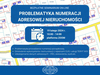 Ilustracja: Zaproszenie na bezpłatne seminarium nt. numeracji adresowej