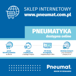 Ilustracja: Pneumat. Lider na polskim rynku w dziedzinie pneumatyki